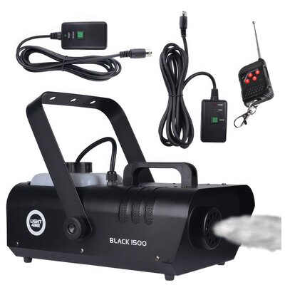 LIGHT4me BLACK 1500 - wytwornica dymu, mgły