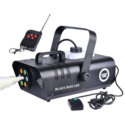 LIGHT4me BLACK 1500 LED - wytwornica dymu, mgły