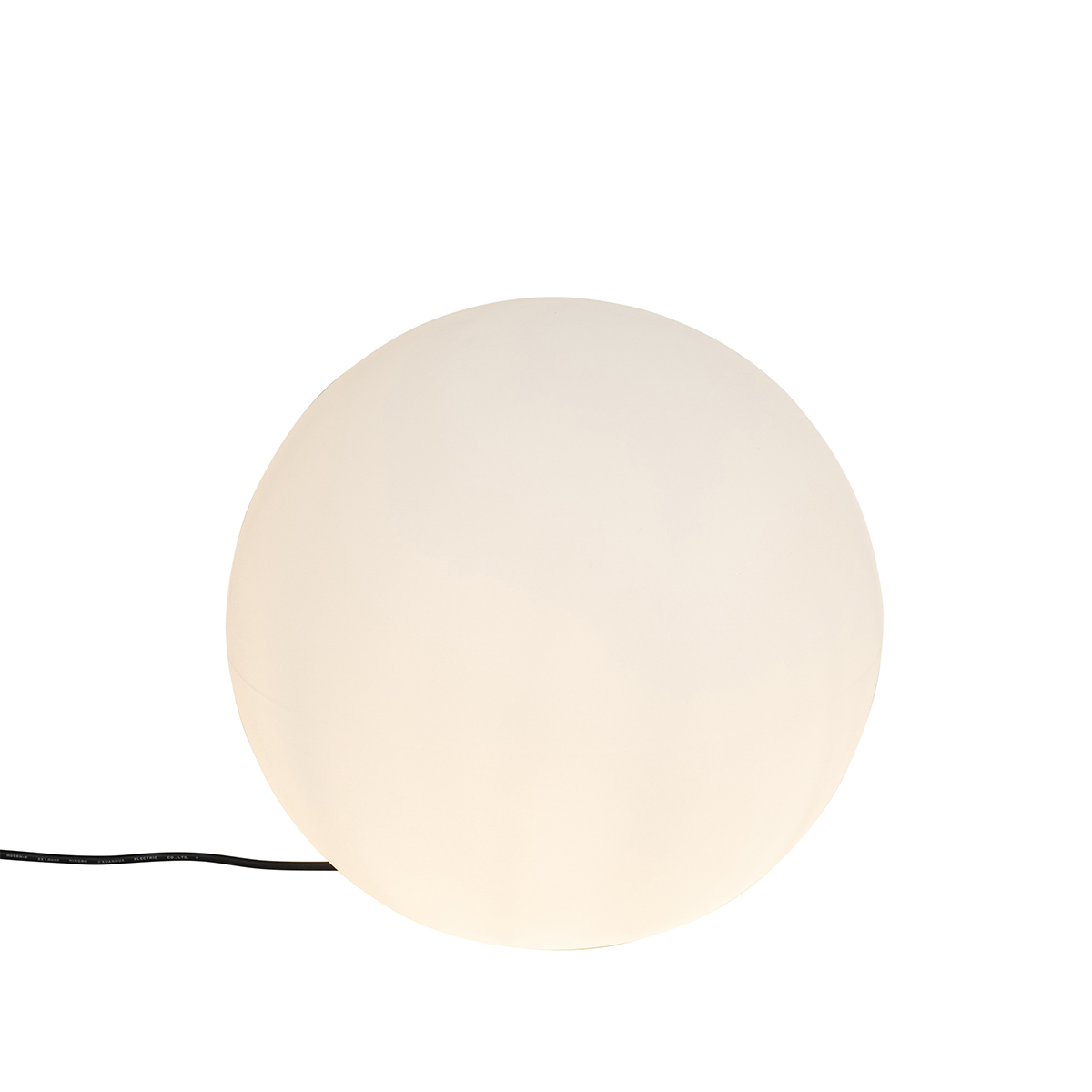 QAZQA Nowoczesna lampa zewnętrzna biała 45 cm IP65 - Nura