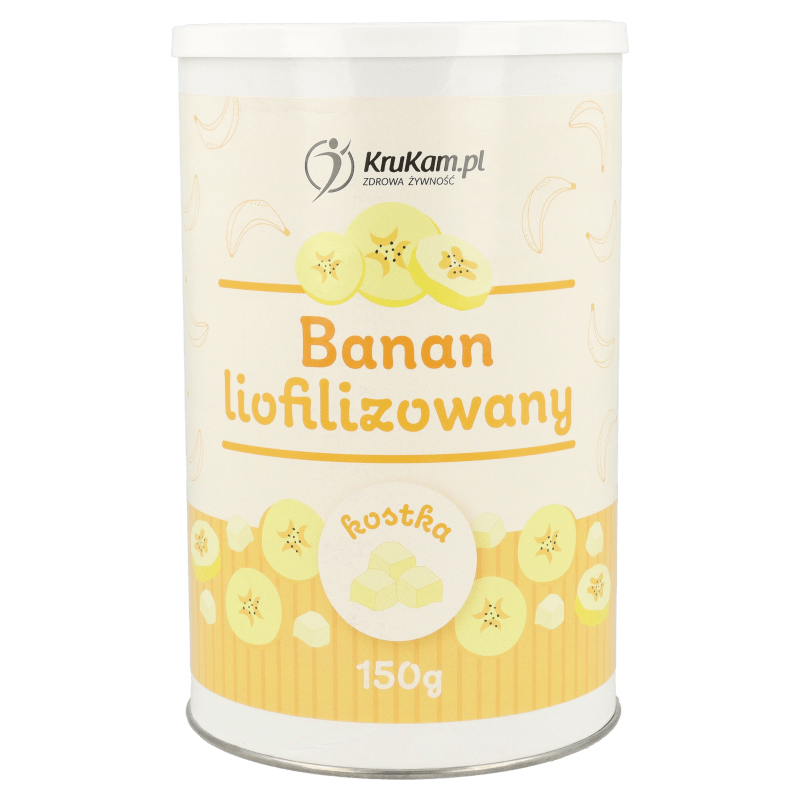 Banan liofilizowany kostka 150g