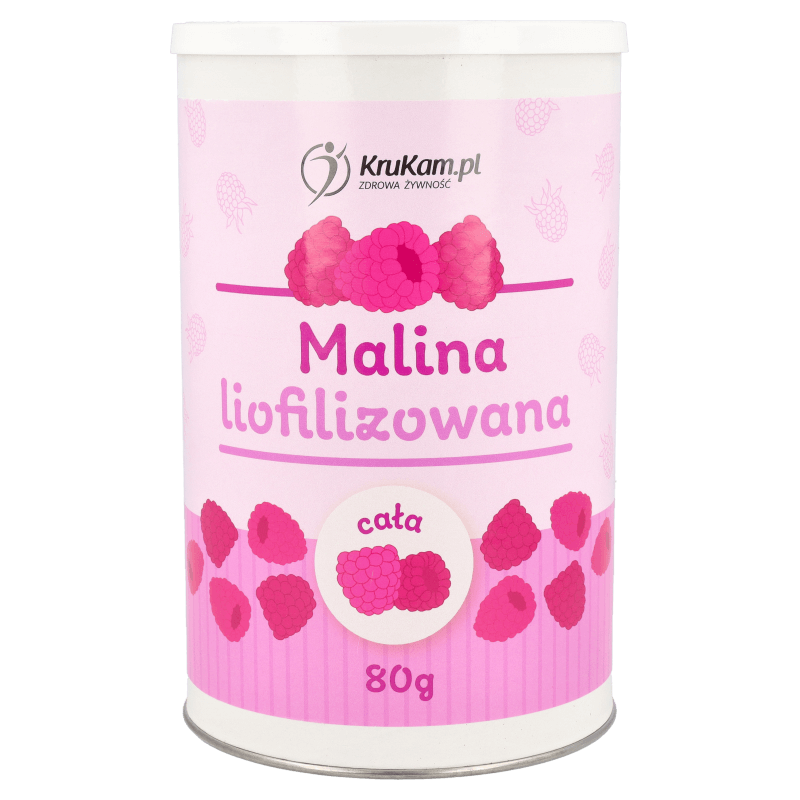 Malina liofilizowana cała 80g