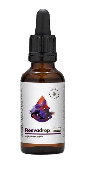 AuraHerbals Resvadrop - suplement diety w kroplach (30ml)