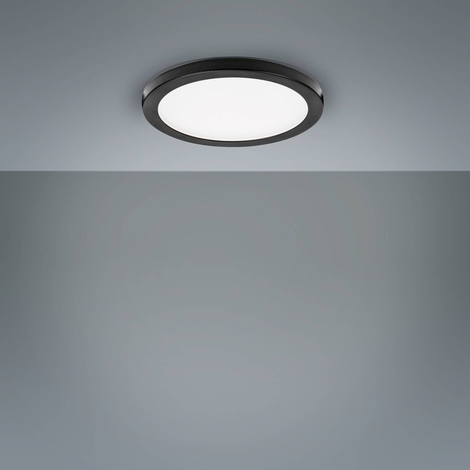 Sufitowa wpuszczana LED Plano IP44 GX53 czarna
