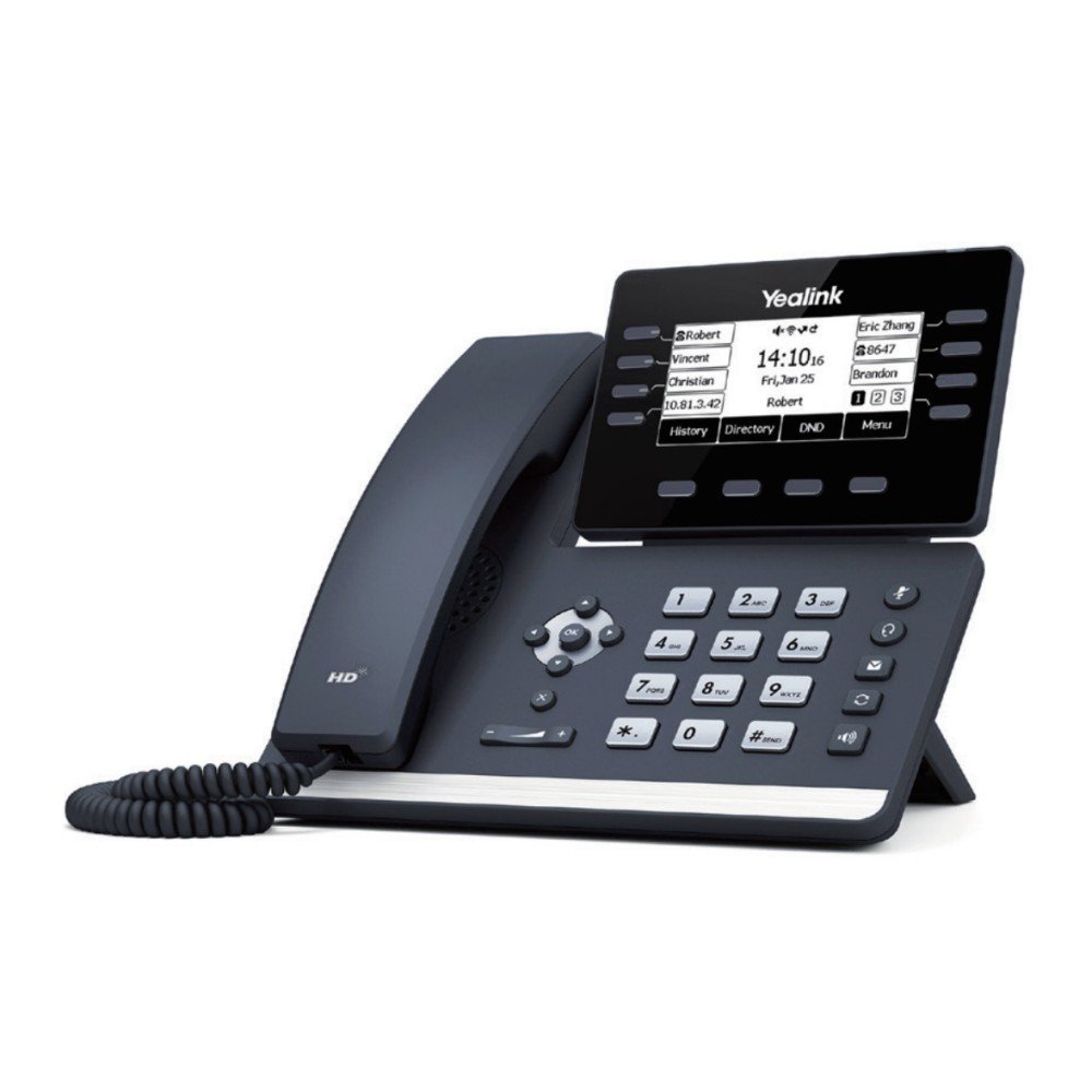 Yealink Yealink Telefon VoIP 12 kont SIP SIP-T53W SIP-T53W