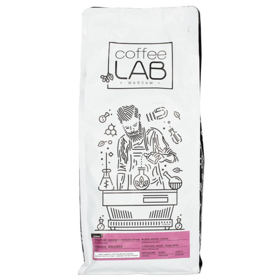 kawa ziarnista COFFEE LAB BRAZYLIA CEMORRADO CHOCO 1kg ESPRESSO