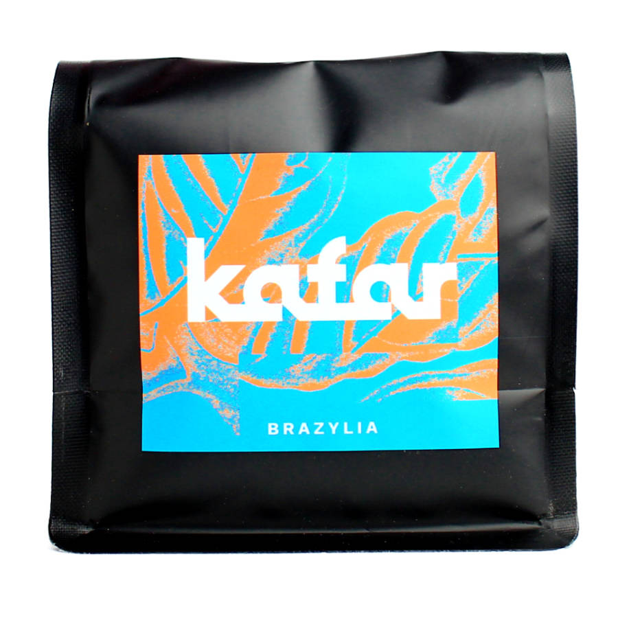 kawa ziarnista Kafar BRAZYLIA Monte Carmelo Espresso 250g ziarno