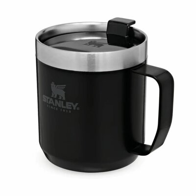 Stanley CLASSIC KUBEK TERMICZNY Z POKRYWKĄ 350 ML CZARNY STAL NIERDZEWNA TWORZYWO SZTUCZNE 10-09366-006