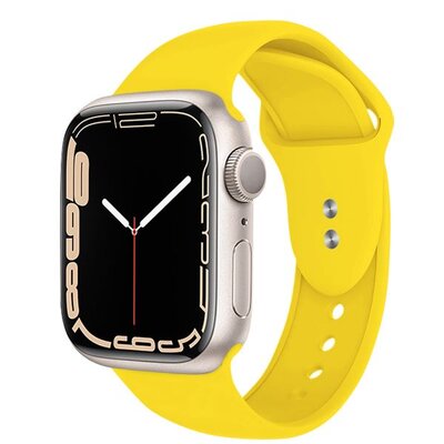 Apple Crong Pasek Crong Liquid Band - Pasek Watch 38/40 mm żółty CRG-40LQB-YEL