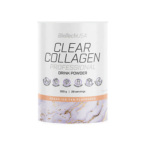 BioTech USA Clear Collagen - 350g - Peach Ice Tea - Regeneratory Stawów