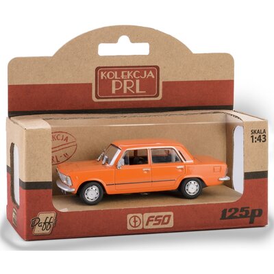 Samochód DAFFI Kolekcja PRL Fiat 125P MR K-593