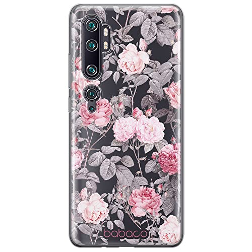 ERT GROUP etui na telefon Xiaomi MI NOTE 10 / MI NOTE 10 PRO, case oryginalny i oficjalnie licencjonowany przez Babaco, wzór Flowers 054, optymalnie dopasowane, plecki z TPU częściowo przeźroczyste