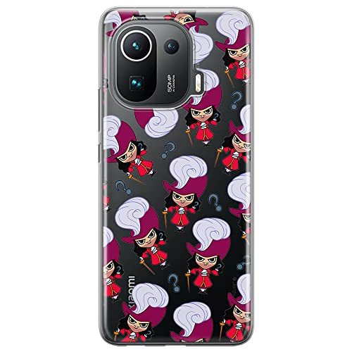 ERT GROUP etui na telefon Xiaomi MI 11 PRO, case oryginalny i oficjalnie licencjonowany przez Disney, wzór James Hook 002, optymalnie dopasowane, plecki z TPU częściowo przeźroczyste