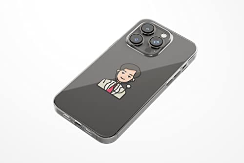 Bonateks, Etui z cyfrowym nadrukiem kompatybilne z iPhone 14 Pro, etui na telefon komórkowy, ochronne, odporne na uderzenia, silikonowe, elastyczne, przezroczyste etui na telefon