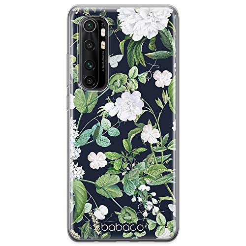 ERT GROUP etui na telefon Xiaomi MI NOTE 10 Lite, case oryginalny i oficjalnie licencjonowany przez Babaco, wzór Flowers 034, optymalnie dopasowane, plecki z TPU
