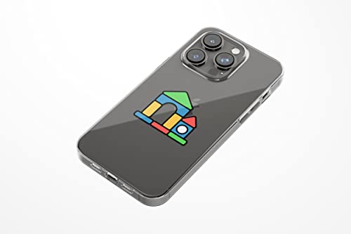 Bonateks, Etui z cyfrowym nadrukiem kompatybilne z iPhone 14 Pro, etui na telefon komórkowy, ochronne, odporne na uderzenia, silikonowe, elastyczne, przezroczyste etui na telefon