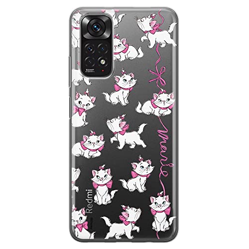 ERT GROUP etui na telefon Xiaomi REDMI 10, case oryginalny i oficjalnie licencjonowany przez Disney, wzór Marie 008, optymalnie dopasowane, plecki z TPU częściowo przeźroczyste