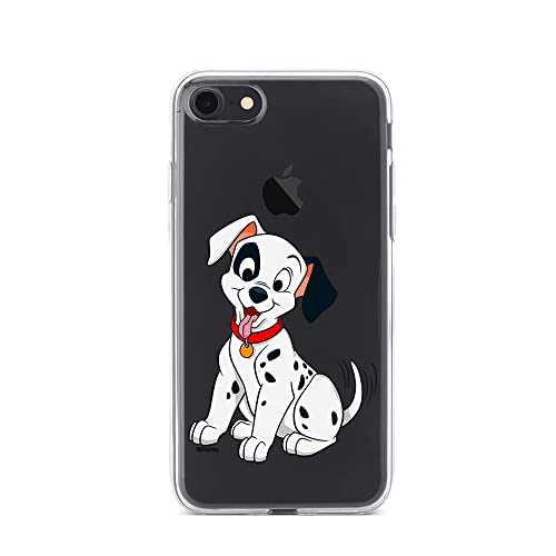 ERT GROUP etui na telefon Apple Iphone 7/8/ SE 2/ SE 3, case oryginalny i oficjalnie licencjonowany przez Disney, wzór Dalmatian 006, optymalnie dopasowane, plecki z TPU częściowo przeźroczyste