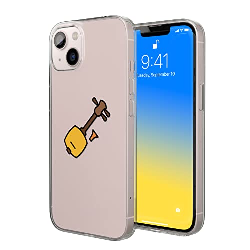 Bonateks, Etui na telefon komórkowy z cyfrowym nadrukiem, kompatybilne z iPhone 14, etui ochronne, odporne na uderzenia, silikonowe, elastyczne, przezroczyste etui na telefon