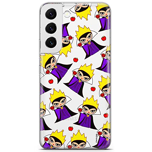ERT GROUP etui na telefon Samsung S22 PLUS, case oryginalny i oficjalnie licencjonowany przez Disney, wzór The Evil Queen 003, optymalnie dopasowane, plecki z TPU częściowo przeźroczyste