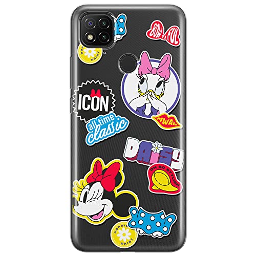 ERT GROUP etui na telefon Xiaomi REDMI 9C, case oryginalny i oficjalnie licencjonowany przez Disney, wzór Minnie 067, optymalnie dopasowane, plecki z TPU częściowo przeźroczyste