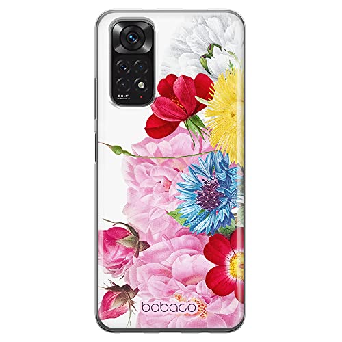 ERT GROUP etui na telefon Xiaomi REDMI 10, case oryginalny i oficjalnie licencjonowany przez Babaco, wzór Flowers 056, optymalnie dopasowane, plecki z TPU