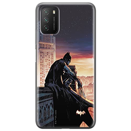 ERT GROUP etui na telefon Xiaomi REDMI 9T/ POCO M3, case oryginalny i oficjalnie licencjonowany przez DC, wzór Batman 060, optymalnie dopasowane, plecki z TPU