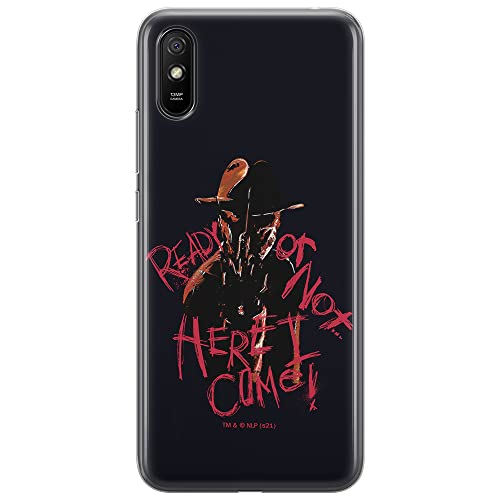 ERT GROUP etui na telefon Xiaomi REDMI 9A, case oryginalny i oficjalnie licencjonowany przez Horror, wzór Nightmare of Elm Street 007, optymalnie dopasowane, plecki z TPU