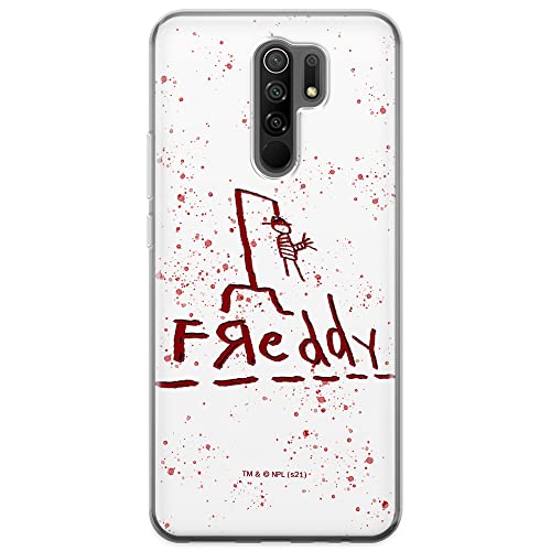ERT GROUP etui na telefon Xiaomi REDMI 9, case oryginalny i oficjalnie licencjonowany przez Horror, wzór Nightmare of Elm Street 009, optymalnie dopasowane, plecki z TPU