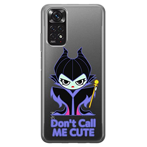 ERT GROUP etui na telefon Xiaomi REDMI 10, case oryginalny i oficjalnie licencjonowany przez Disney, wzór Maleficent 003, optymalnie dopasowane, plecki z TPU częściowo przeźroczyste
