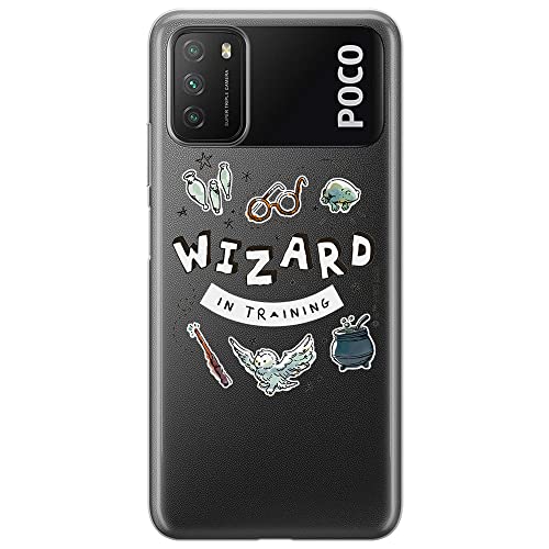 ERT GROUP etui na telefon Xiaomi REDMI 9T/ POCO M3, case oryginalny i oficjalnie licencjonowany przez Harry Potter, wzór 242, optymalnie dopasowane, plecki z TPU częściowo przeźroczyste