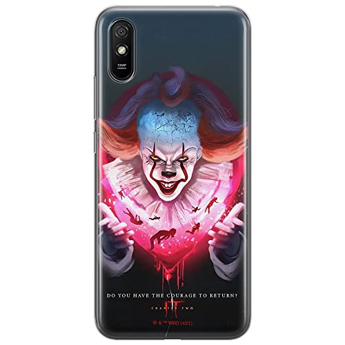 ERT GROUP etui na telefon Xiaomi REDMI 9A, case oryginalny i oficjalnie licencjonowany przez Horror, wzór It 020, optymalnie dopasowane, plecki z TPU