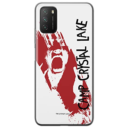 ERT GROUP etui na telefon Xiaomi REDMI 9T/ POCO M3, case oryginalny i oficjalnie licencjonowany przez Horror, wzór Friday the 13th 010, optymalnie dopasowane, plecki z TPU