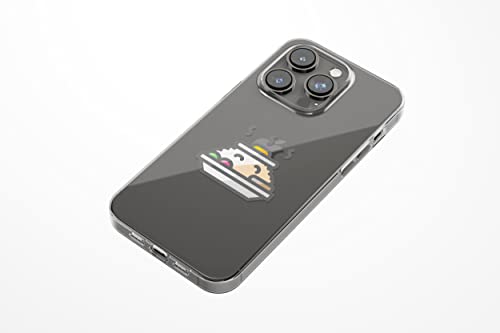 Bonateks, Etui z cyfrowym nadrukiem kompatybilne z iPhone 14 Pro, etui na telefon komórkowy, ochronne, odporne na uderzenia, silikonowe, elastyczne, przezroczyste etui na telefon