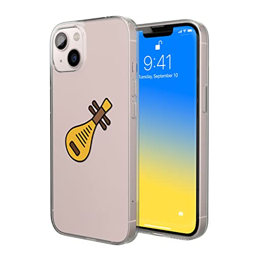 Bonateks, Etui na telefon komórkowy z cyfrowym nadrukiem, kompatybilne z iPhone 14, etui ochronne, odporne na uderzenia, silikonowe, elastyczne, przezroczyste etui na telefon