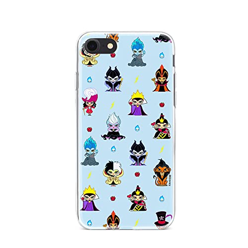 Etui dedykowane do IPHONE 7/ 8/ SE 2/ SE 3 wzór:  Złoczyńcy Disney'a 007 oryginalne i oficjalnie licencjonowane