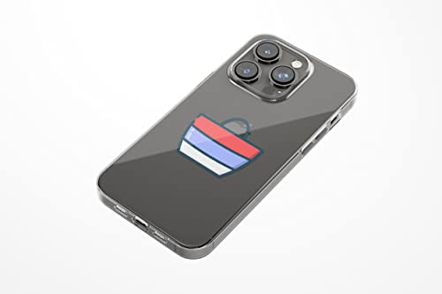 Bonateks, Etui z cyfrowym nadrukiem kompatybilne z iPhone 14 Pro, etui na telefon komórkowy, ochronne, odporne na uderzenia, silikonowe, elastyczne, przezroczyste etui na telefon