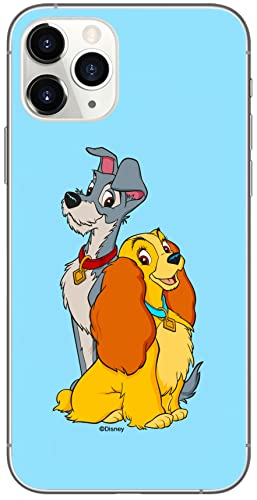 ERT GROUP etui na telefon Apple Iphone 11 PRO, case oryginalny i oficjalnie licencjonowany przez Disney, wzór Lady and the Tramp 003, optymalnie dopasowane, plecki z TPU