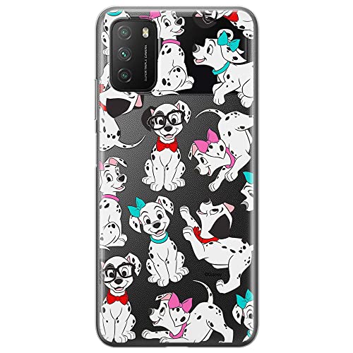 ERT GROUP etui na telefon Xiaomi REDMI 9T/ POCO M3, case oryginalny i oficjalnie licencjonowany przez Disney, wzór Dalmatians 006, optymalnie dopasowane, plecki z TPU częściowo przeźroczyste