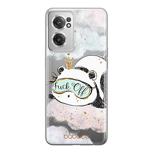 ERT GROUP etui na telefon Oneplus NORD CE 2, case oryginalny i oficjalnie licencjonowany przez Babaco, wzór Panda 001, optymalnie dopasowane, plecki z TPU częściowo przeźroczyste