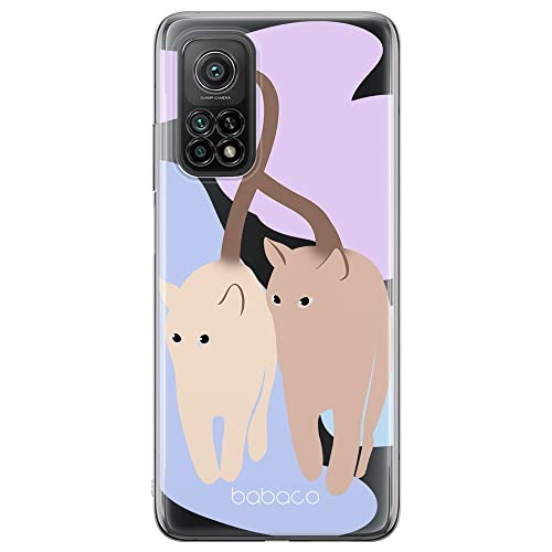 ERT GROUP etui na telefon Huawei P30, case oryginalny i oficjalnie licencjonowany przez Babaco, wzór Cats 013, optymalnie dopasowane, plecki z TPU częściowo przeźroczyste