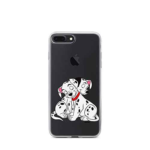 ERT GROUP etui na telefon Apple Iphone 7 PLUS/ 8 PLUS, case oryginalny i oficjalnie licencjonowany przez Disney, wzór Dalmatians 005, optymalnie dopasowane, plecki z TPU częściowo przeźroczyste