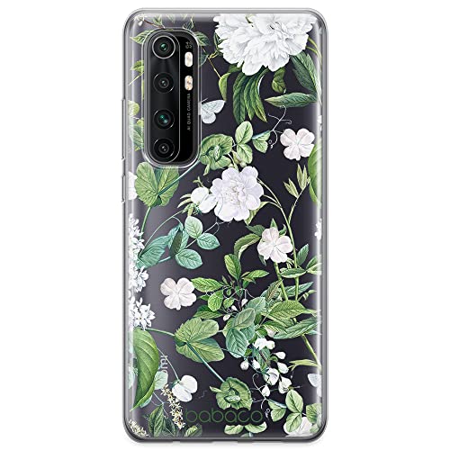 ERT GROUP etui na telefon Xiaomi MI NOTE 10 Lite, case oryginalny i oficjalnie licencjonowany przez Babaco, wzór Flowers 034, optymalnie dopasowane, plecki z TPU częściowo przeźroczyste