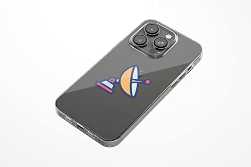 Bonateks, Etui z cyfrowym nadrukiem kompatybilne z iPhone 14 Pro, etui na telefon komórkowy, ochronne, odporne na uderzenia, silikonowe, elastyczne, przezroczyste etui na telefon