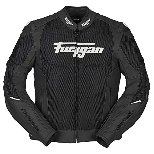 Furygan Speed Mesh EVO Sprzęt sportowy dla fanów, mężczyzn, czarno-biały (wielobarwny), XL