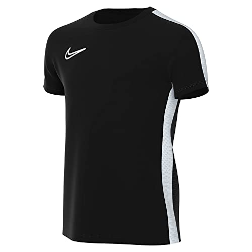 Nike Krótki rękaw Soccer Top Y Nk Df Acd23 Top Ss, czarny/biały/biały, DR1343-010, M