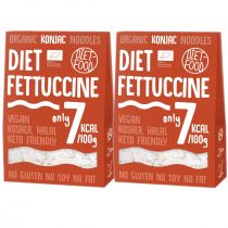 Diet-Food Makaron konjac fettuccine Zestaw 2 x 385 g Bio