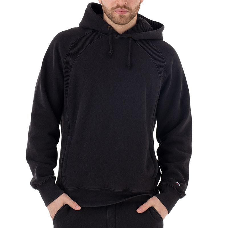 Bluza Champion Waffle Insert Reverse Weave Hoodie 218643-KK001 - czarna