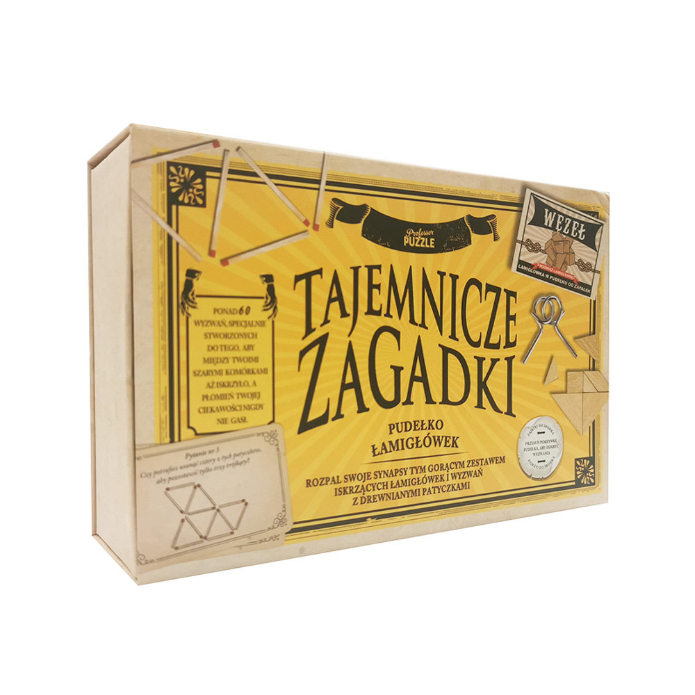 Professor Puzzle, Tajemnicze zagadki