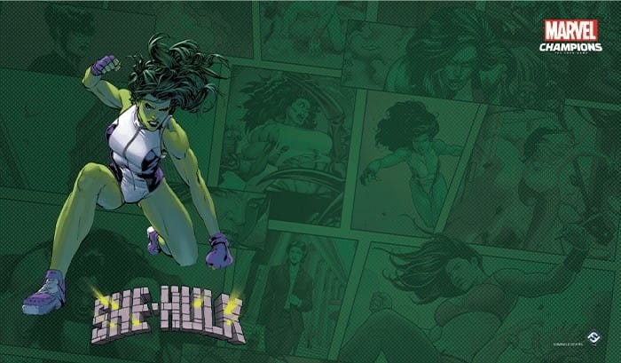 Fantasy Flight Games Marvel Champions: The Game Mat - She-Hulk
