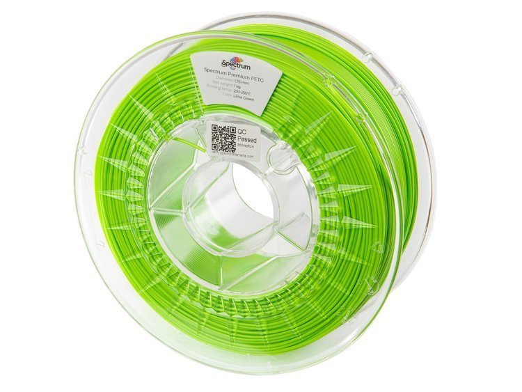 Spectrum GROUP Filament PET-G SHREK GREEN 1,75 mm 1 kg
